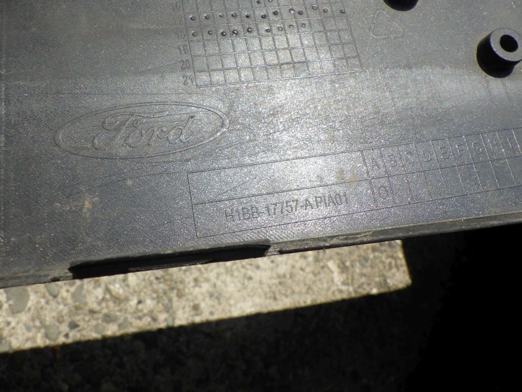 FORD FIESTA MK8 VIII 17- front bumper