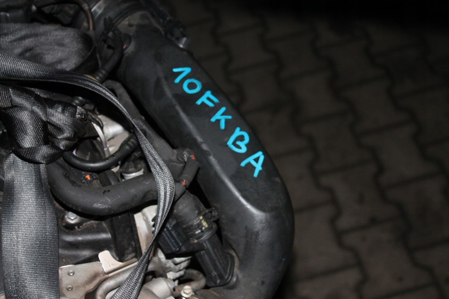 engine complete PEUGEOT CITROEN 70TYS KM PSA 10FKBA 5G06