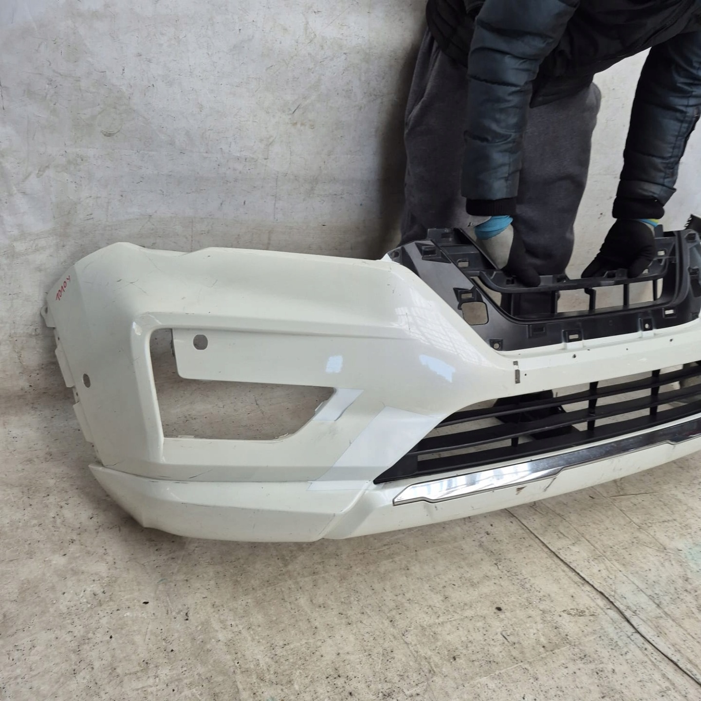 NISSAN X-TRAIL III 3 T32 LIFT 17-21 bumper front front PDC