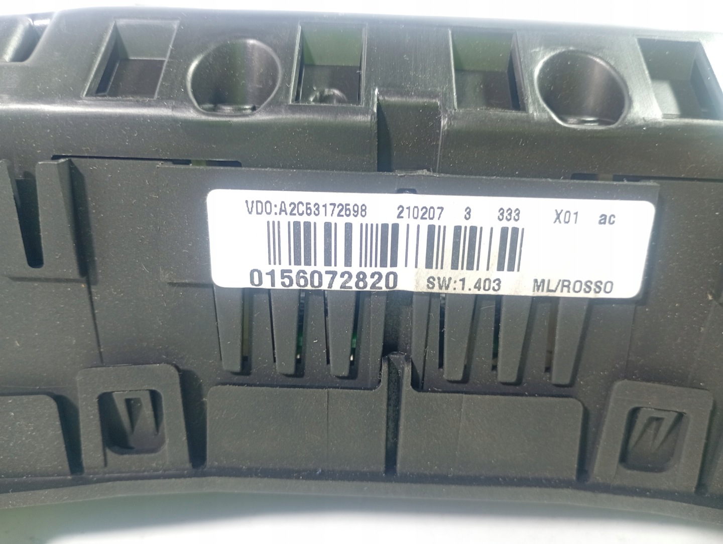 Alfa Romeo 159 05-11 dials dials tachometer OE 0156072820