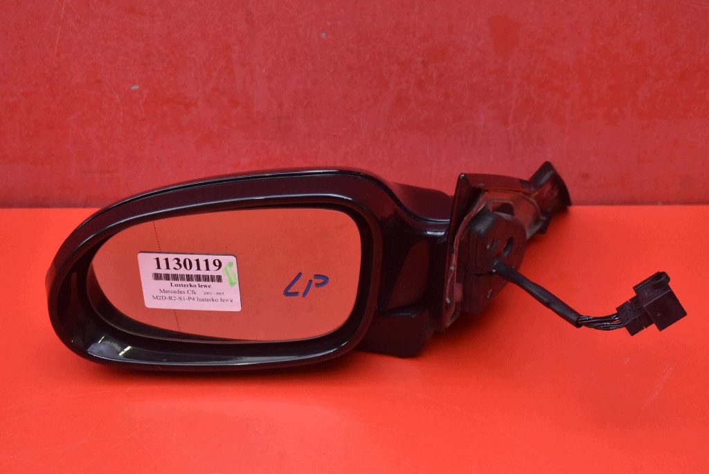 mirror left black, EU MERCEDES CLK C209 02-05 11 PIN