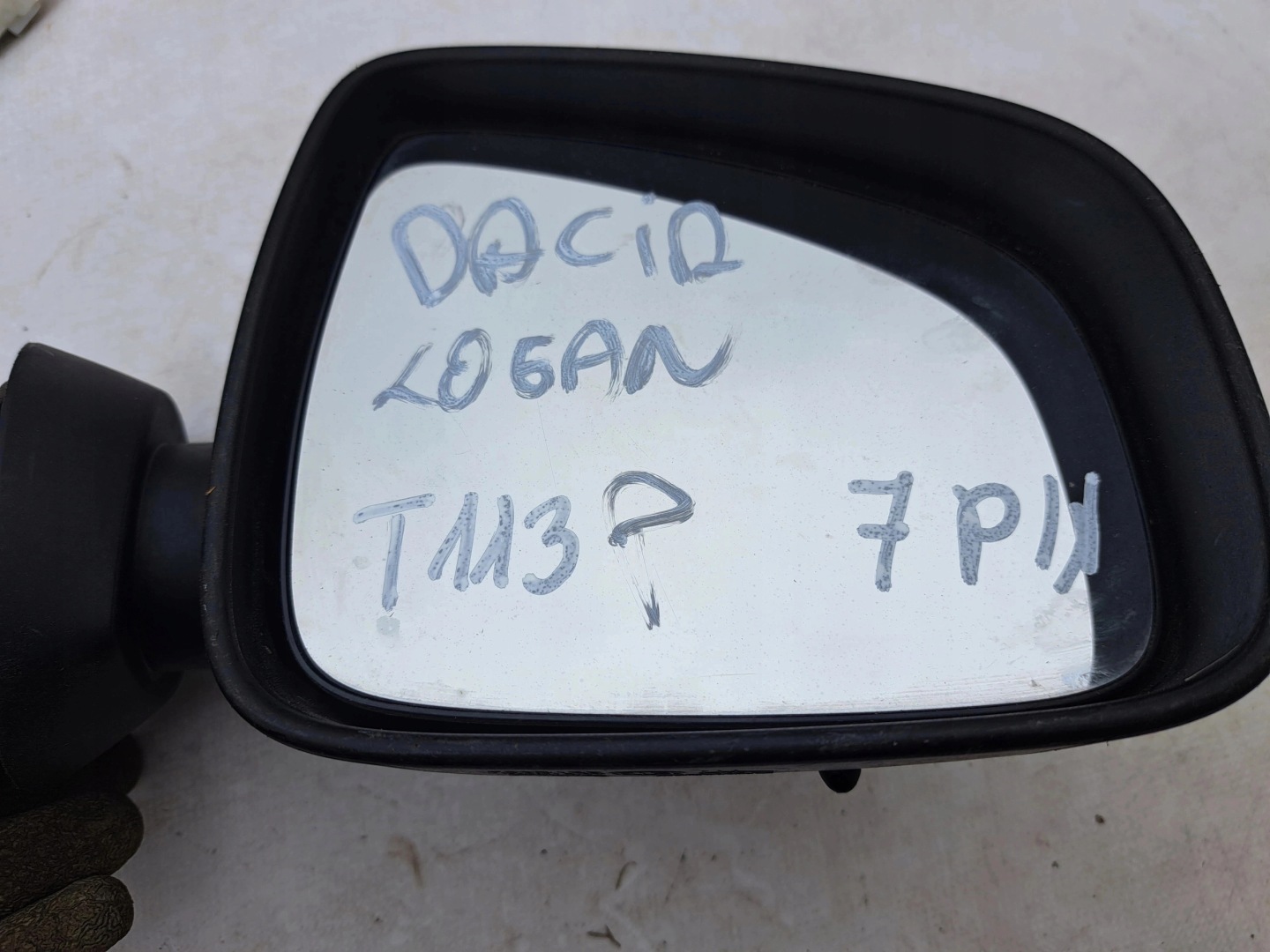 DACIA LOGAN mirror right 7 PIN original