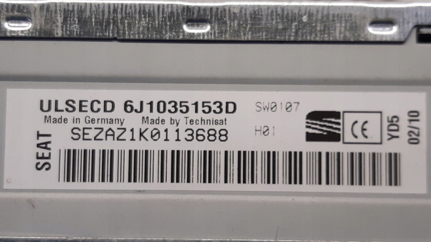 Radio kod Seat Ibiza 6J