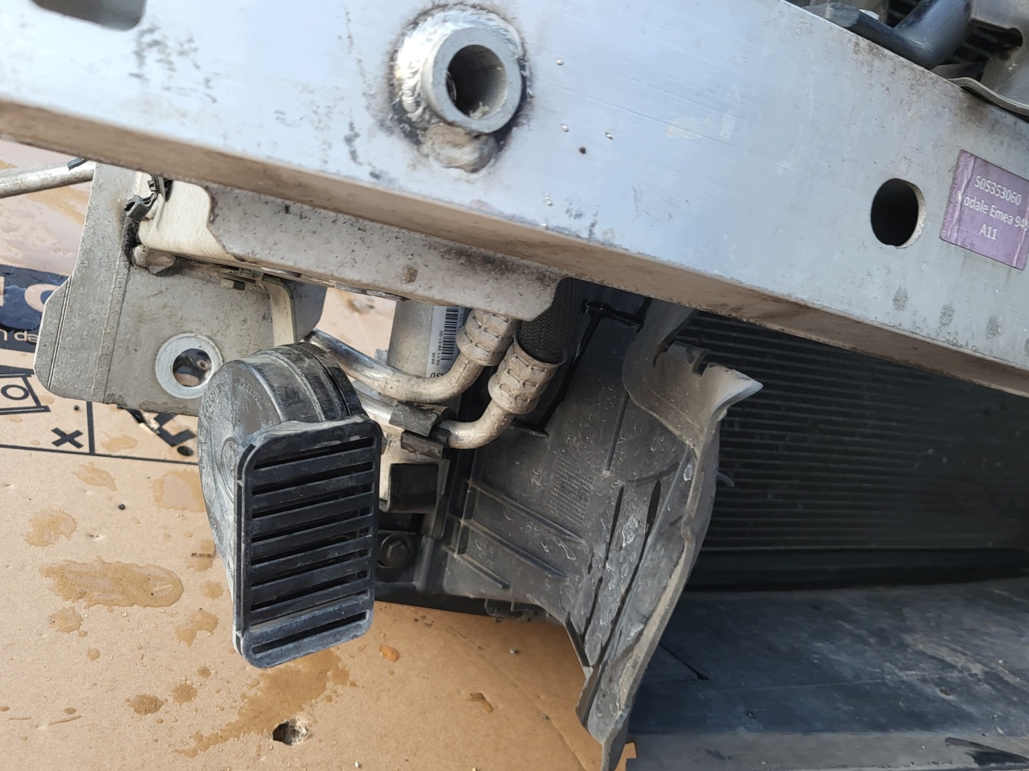 pillar iron complete front body wall sider ALFA ROMEO STELVIO 2.2D