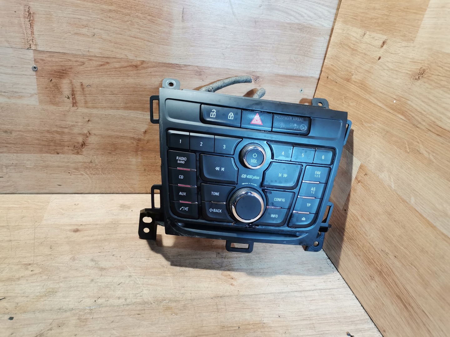control panel RADIA CD OPEL ZAFIRA C TOURER 13435410