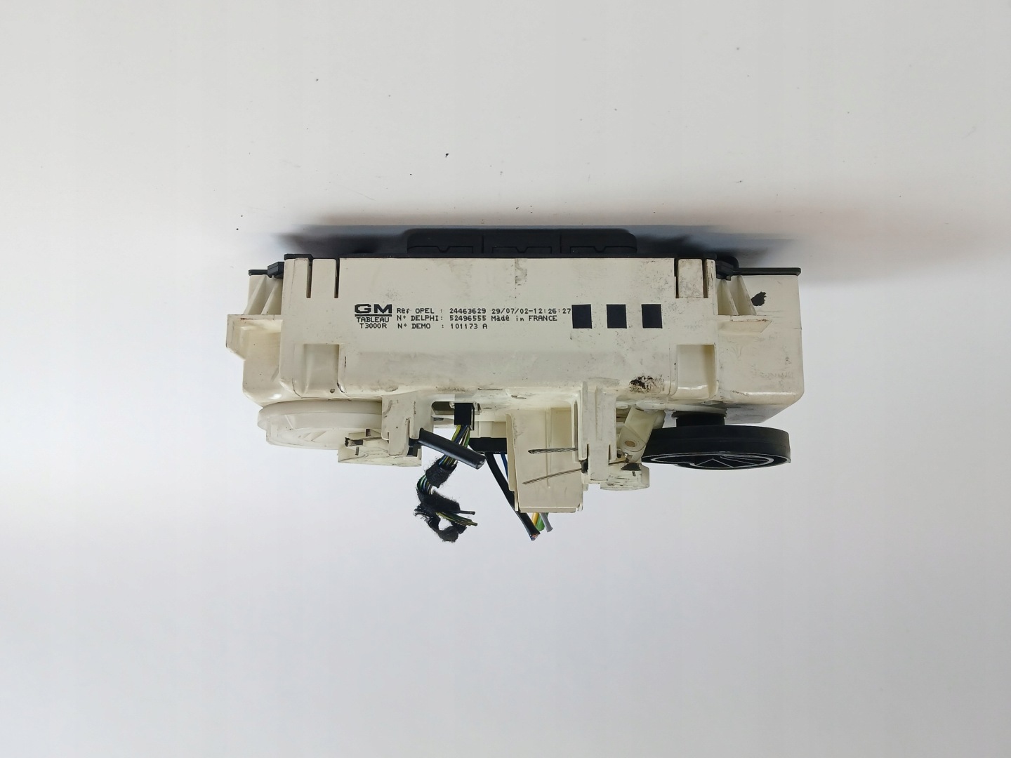 OPEL ASTRA II G commande de climatisation alimentation d'air 24463629