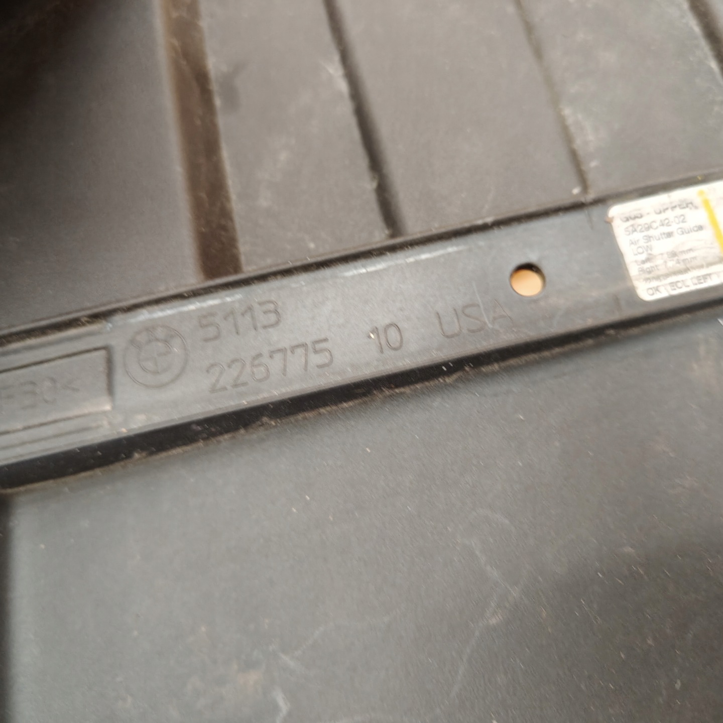 steering wheel, intake air BMW X5 G05 22677510