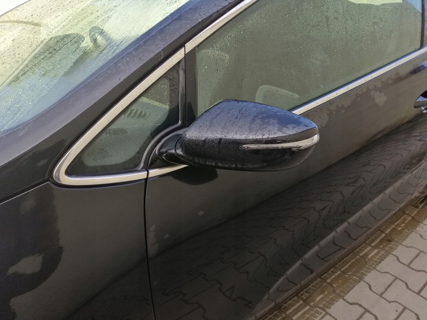 KIA PRO CEED II window bodywork left front 12