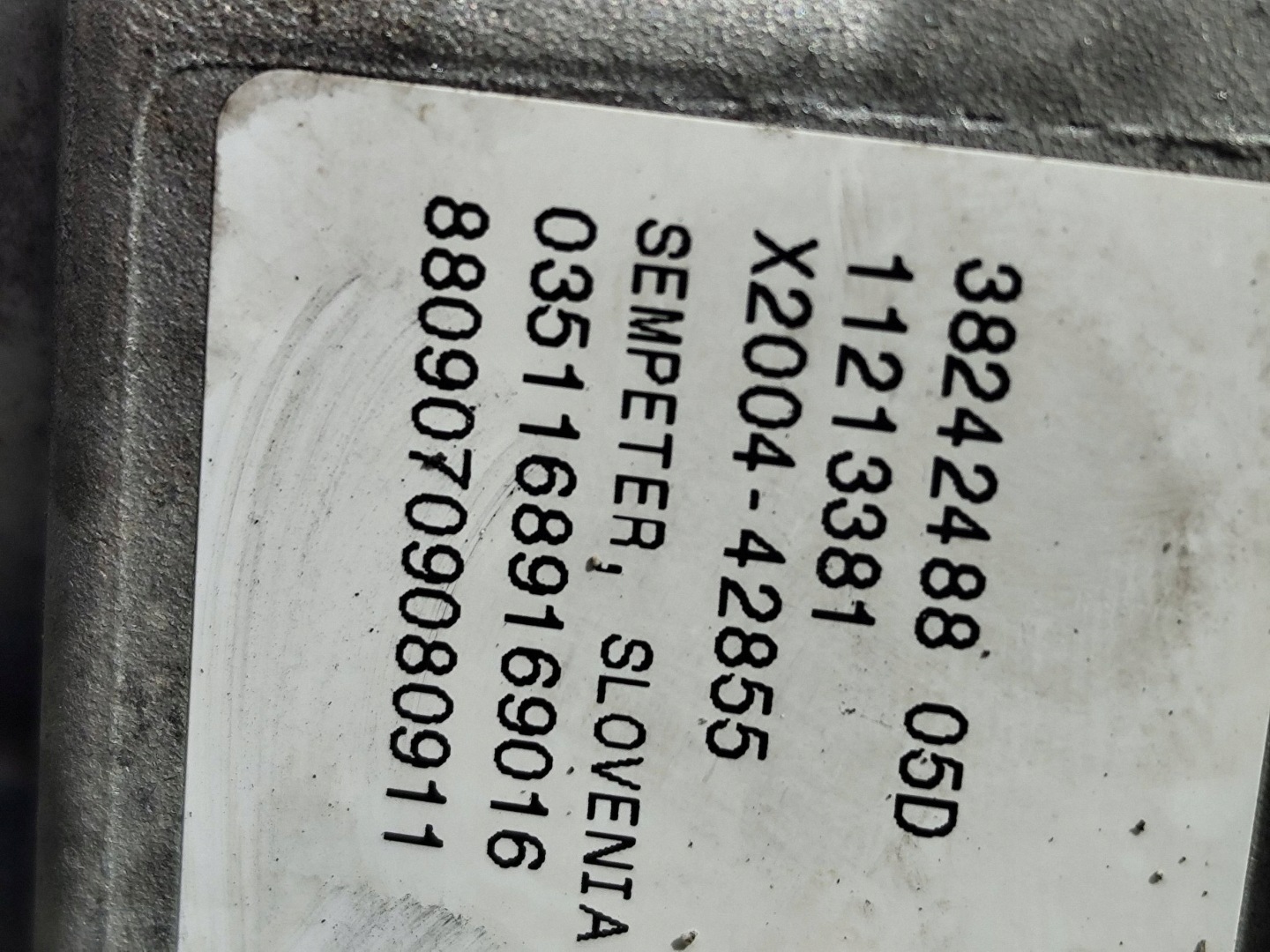BMW 1 F40 drag rod servo steering control 38218113