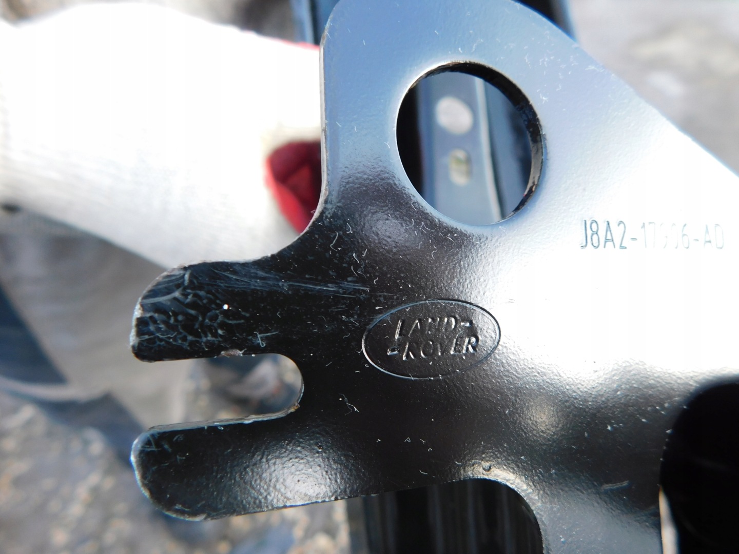 Land Rover Velar sider bumper rear part LADNA