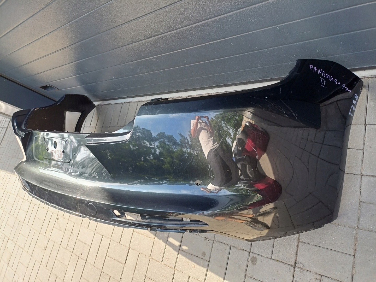 PORSCHE PANAMERA 2 II 971 16- bumper rear rear part