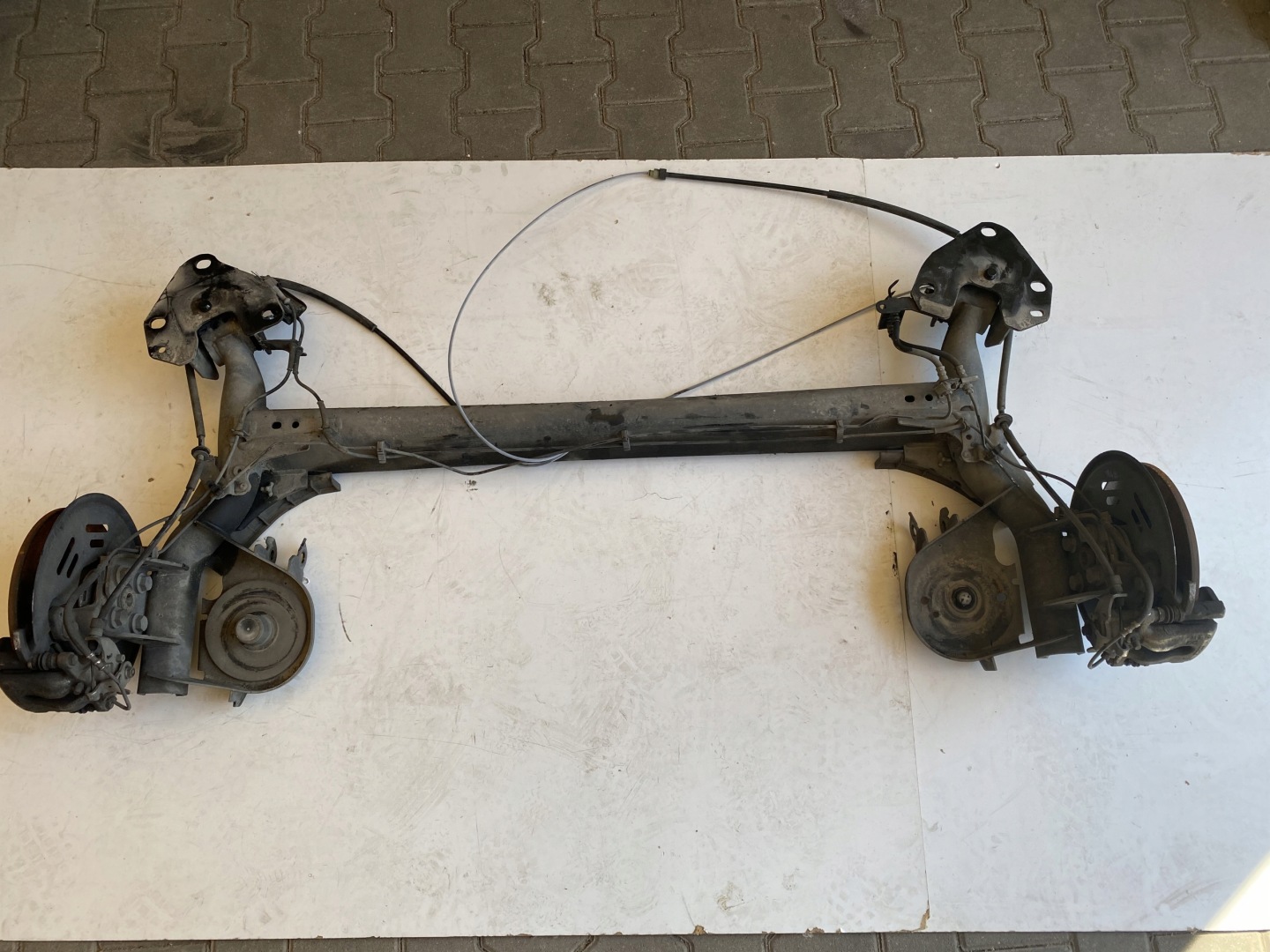 RENAULT KANGOO III REAR AXIS SUSUSPENSION SIDER REAR PART