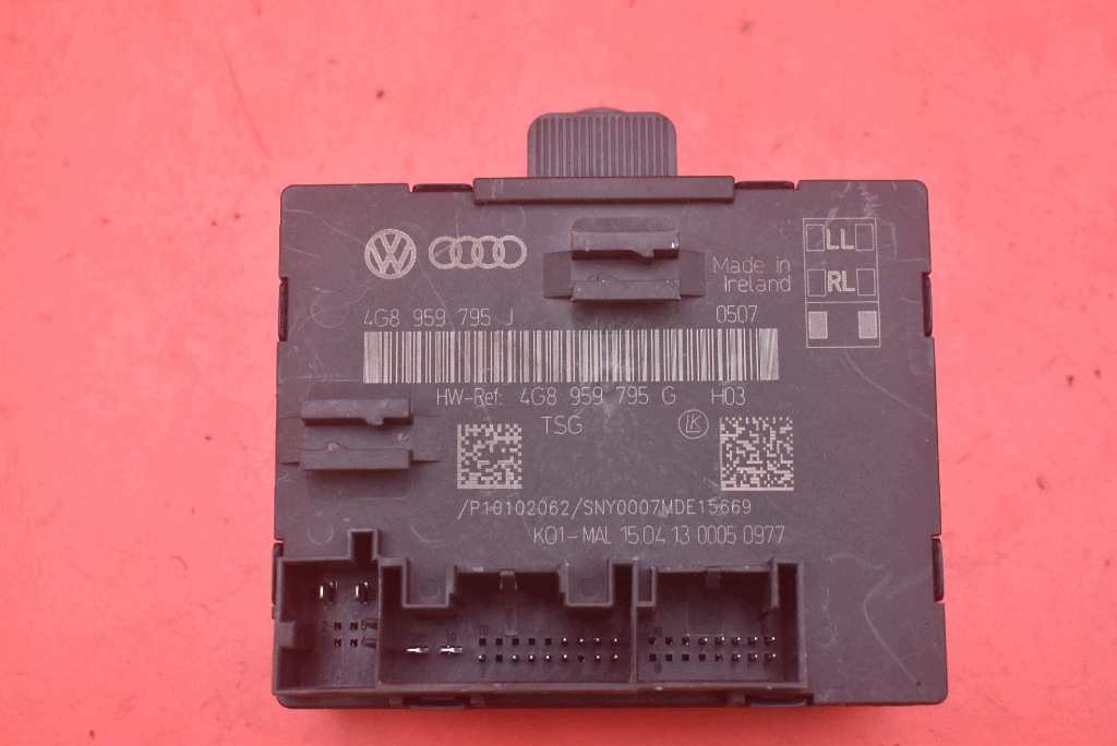 control unit module door right rear part 4G895975J AUDI A6 C7 10-14
