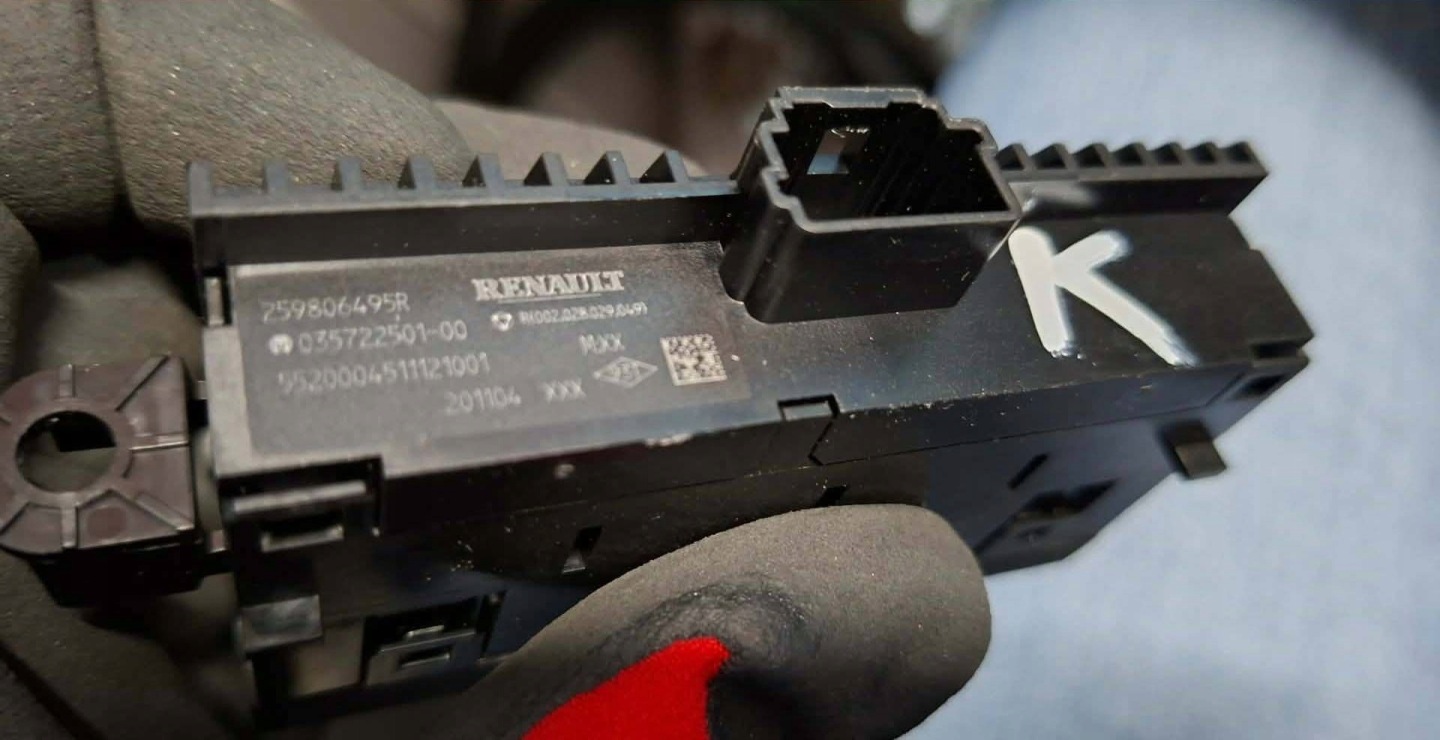 control panel levers Renault Kangoo III IV 259806495R