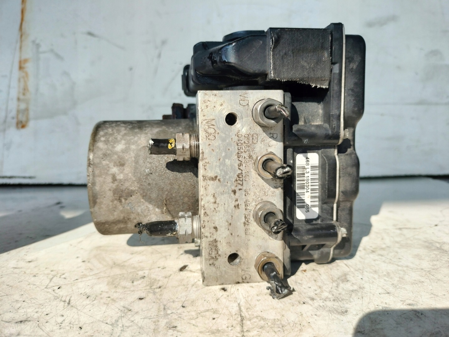 PEUGEOT 307 pump ABS 9649458080 0265950368