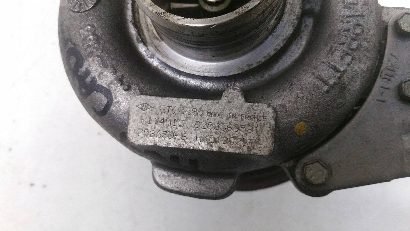 turbo 8200369581 Renault Megane II Cabrio