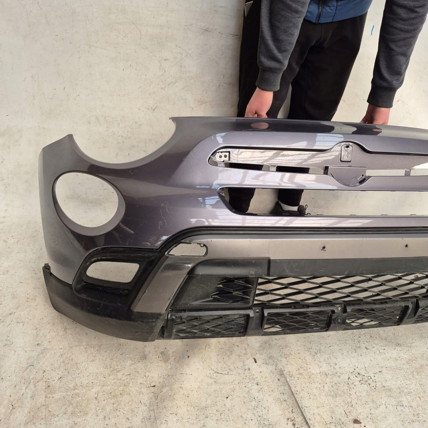 FIAT 500X CROSS 14-18 bumper front front 735597055
