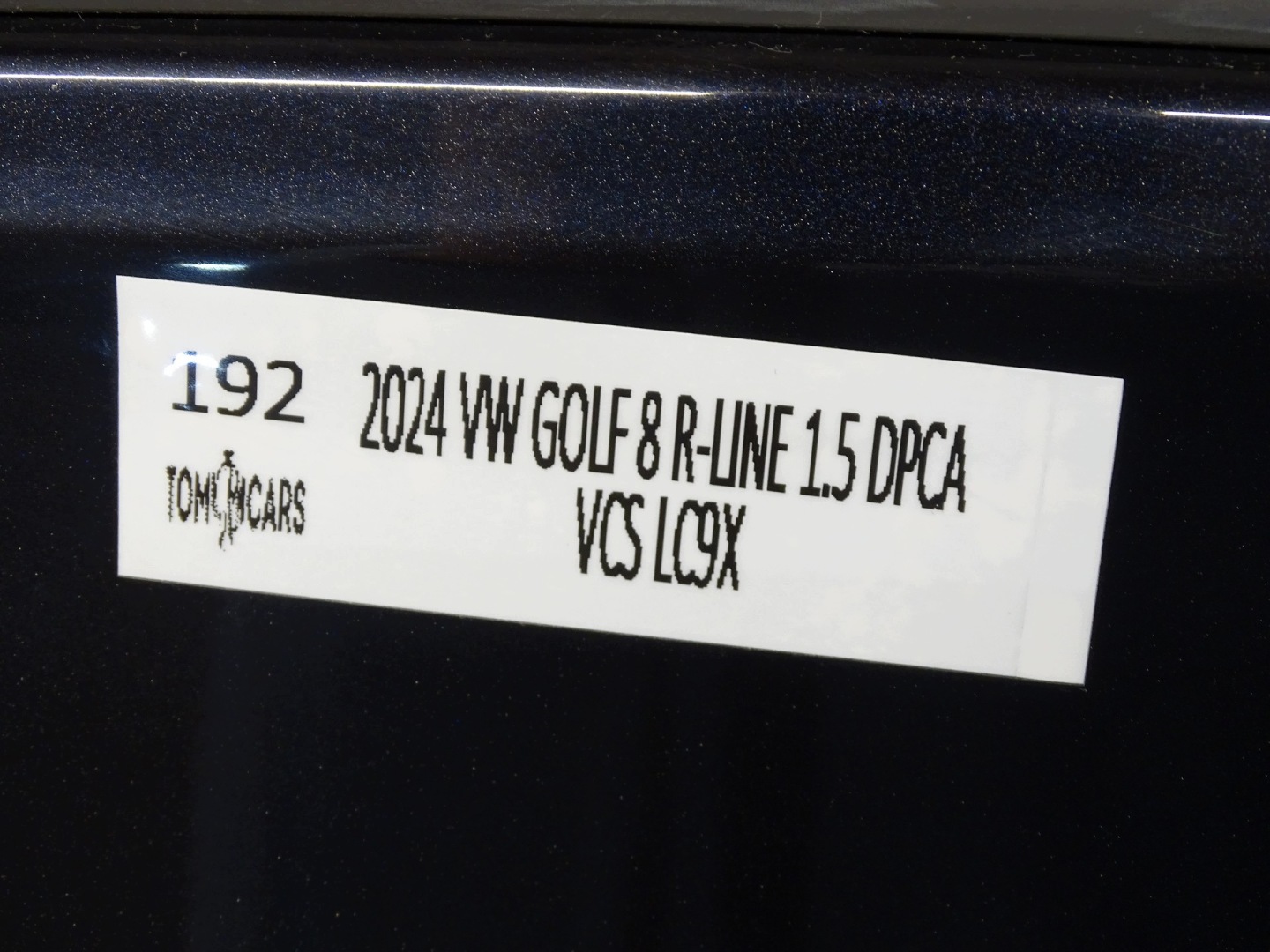 door right right front VOLKSWAGEN GOLF VIII LC9X