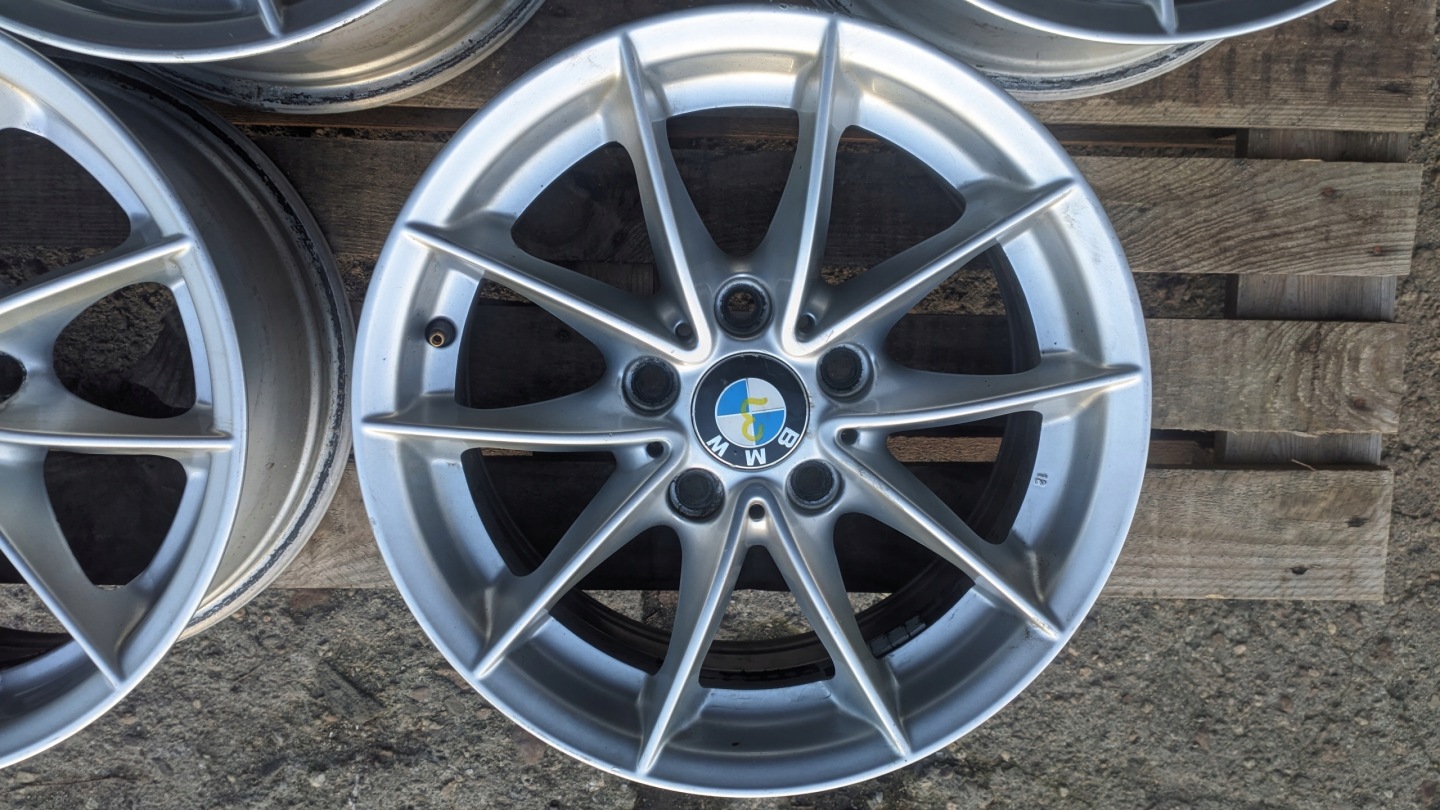 BMW E87 11R disc discs aluminium 6793675 KOMPLET