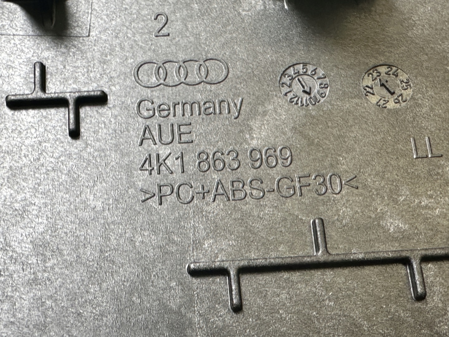 AUDI A6 4K C8 listák DEKORY bent