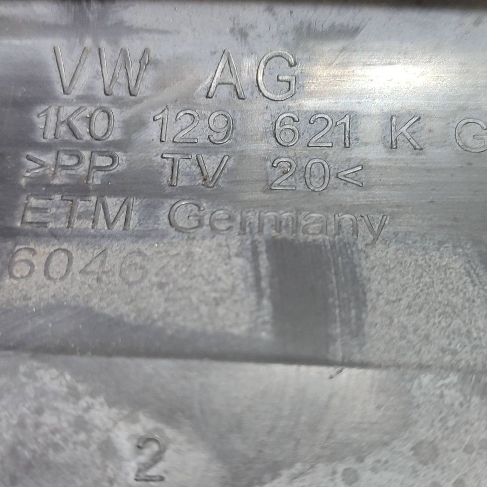 Abdeckung der Sicherungen Volkswagen Caddy 1K0129621K