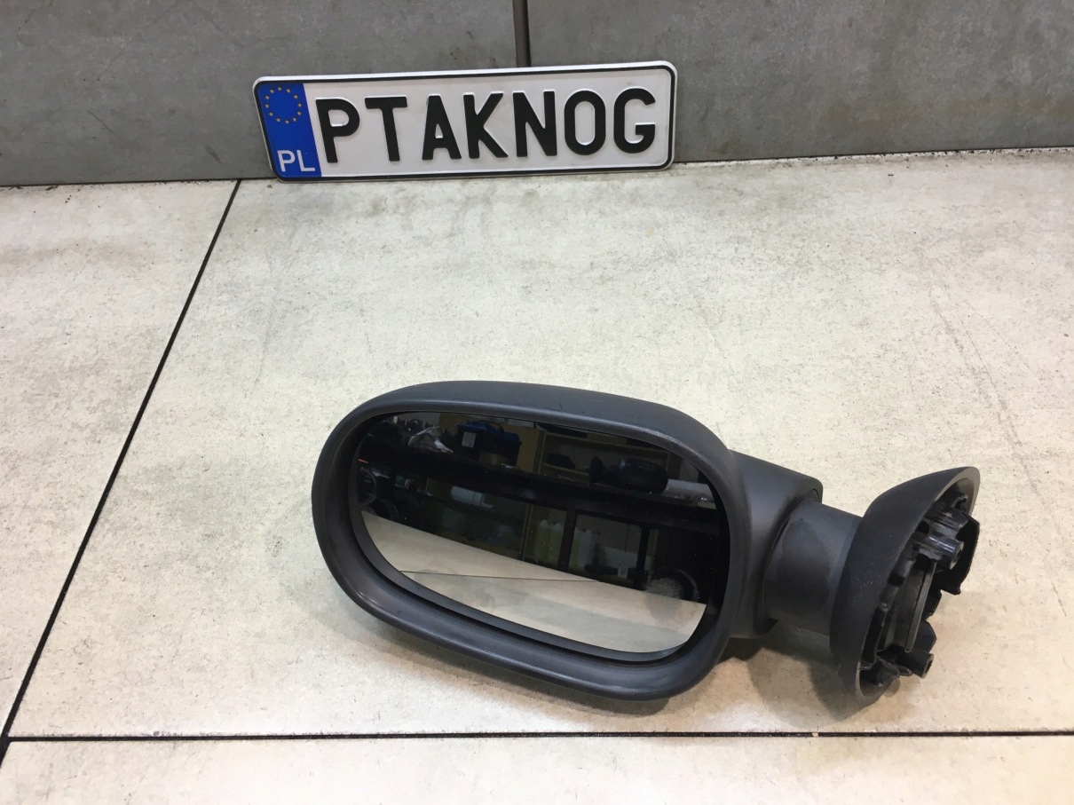 mirror left manually DACIA LOGAN and