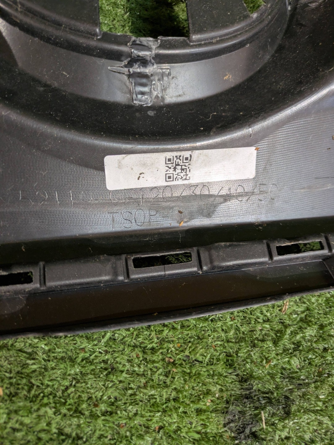 front bumper front TOYOTA VERSO LIFT 13-18 NR.Z9458