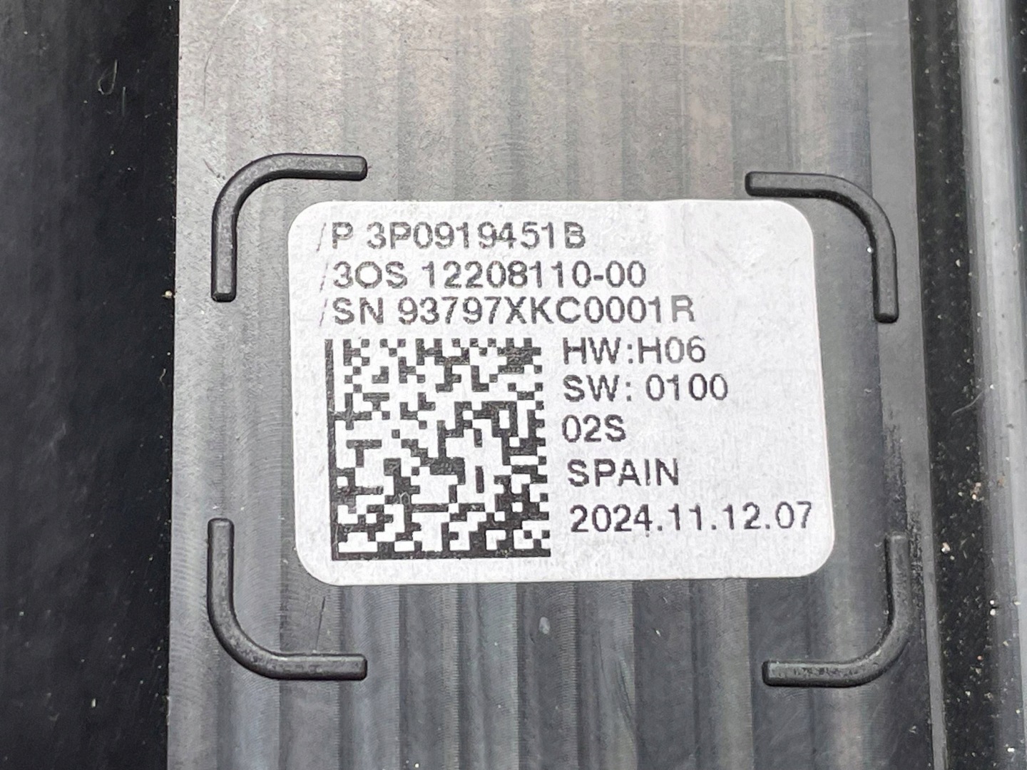Unite commande clima Skoda Kodiaq II 3P0919451B !J