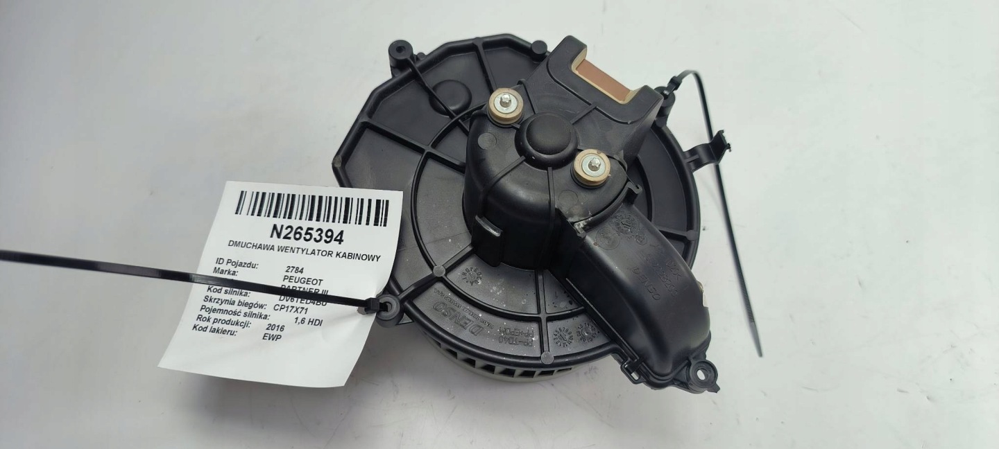 heating fan cab 5E2228200 PEUGEOT PARTNER III