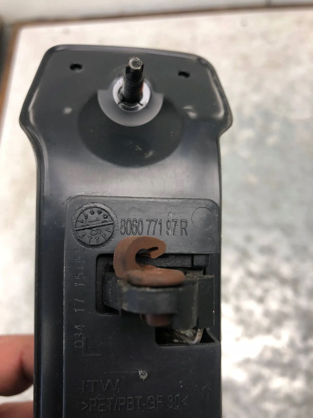 Türgriff Tür gleitende links DACIA DOKKER 806077197R