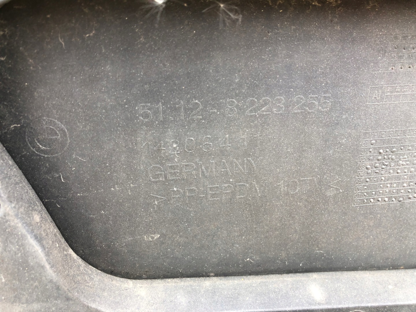 bumper rear part rear BMW 7 E65 E66 nr.432
