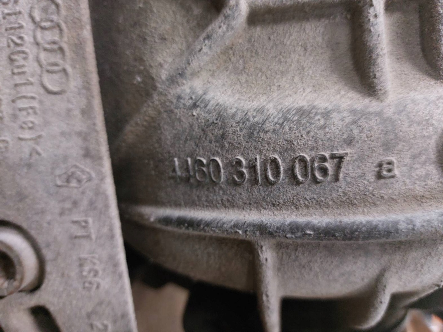 differential diff AUDI Q5 8R 4460310067 8K0599287C 8R0501203C