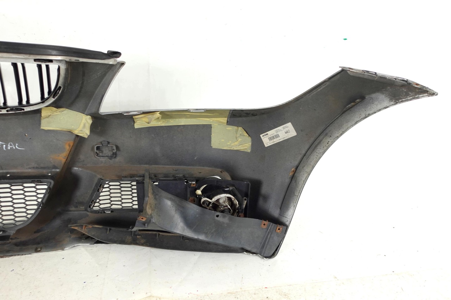 bumper front front BMW 3 E90 E91 M PAKIET m-packet 04-08 grille 7906490