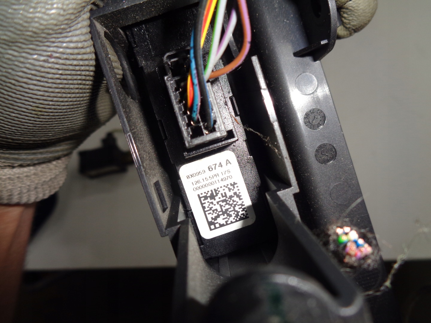 AUDI A1 8XPANEL PRZYCISKOW DU TABLEAU DE BORD
