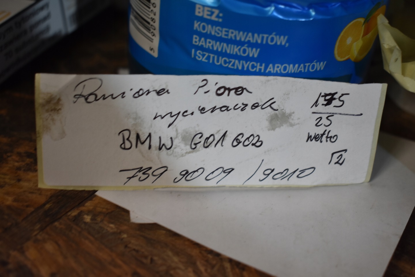 IDEALNE RAMIONA PIORA Wischer BMW G01 G02 1 9