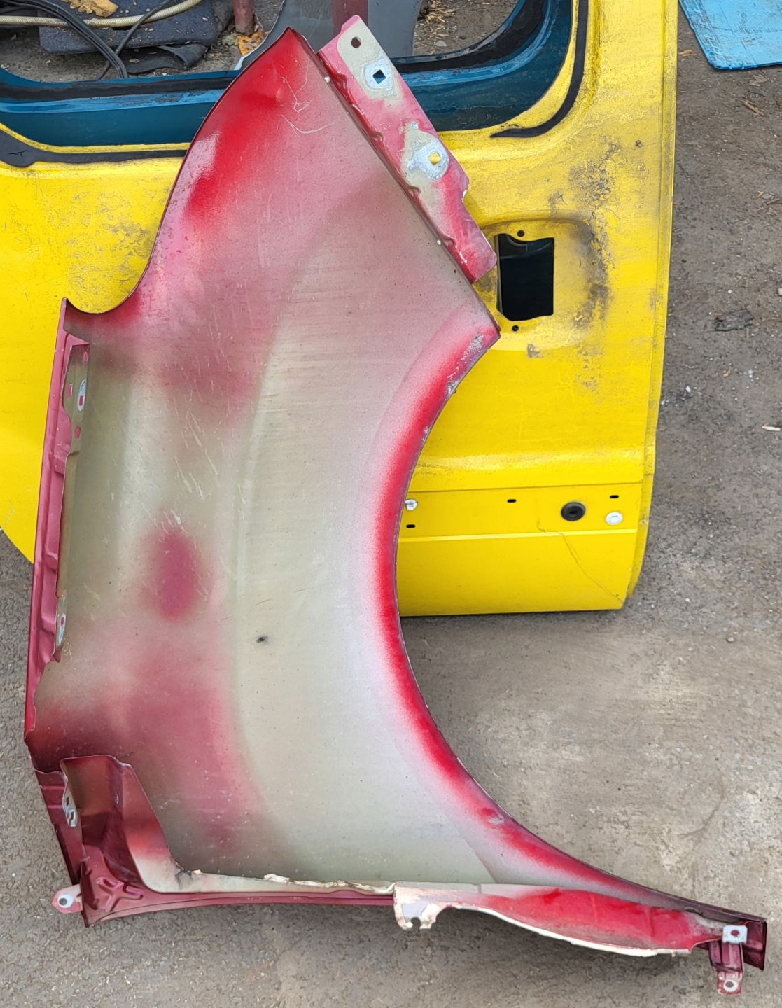 fender left front FIAT DOBLO II 2 original
