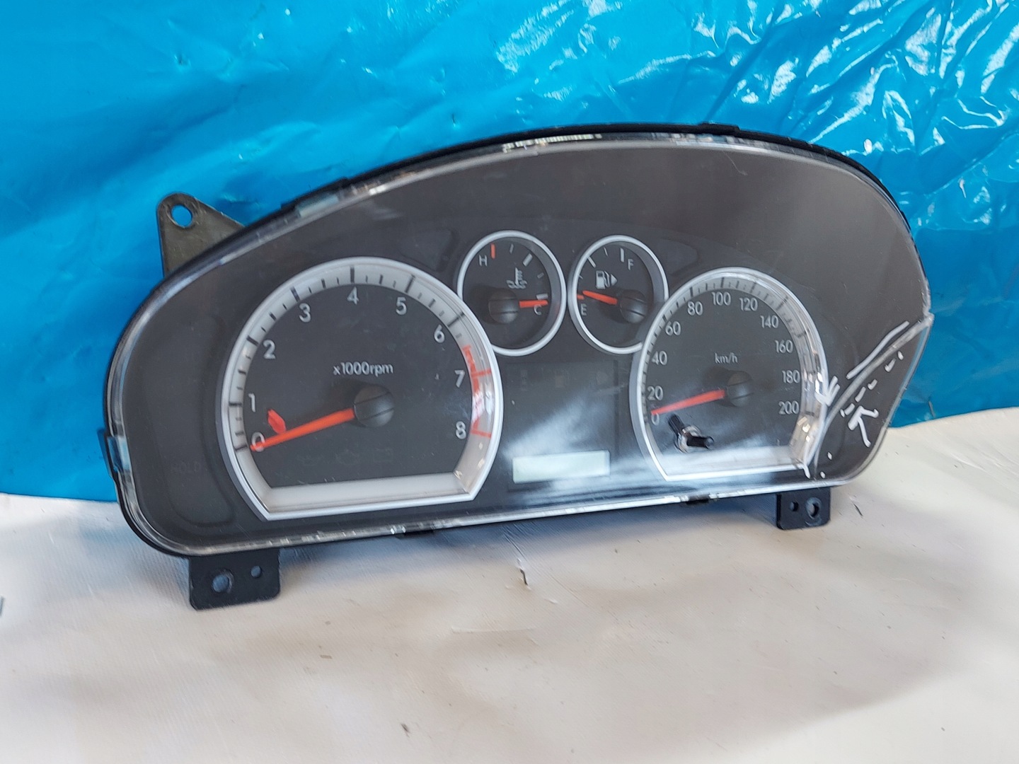 dials clock CHEVROLET AVEO 1.2 B 96814465