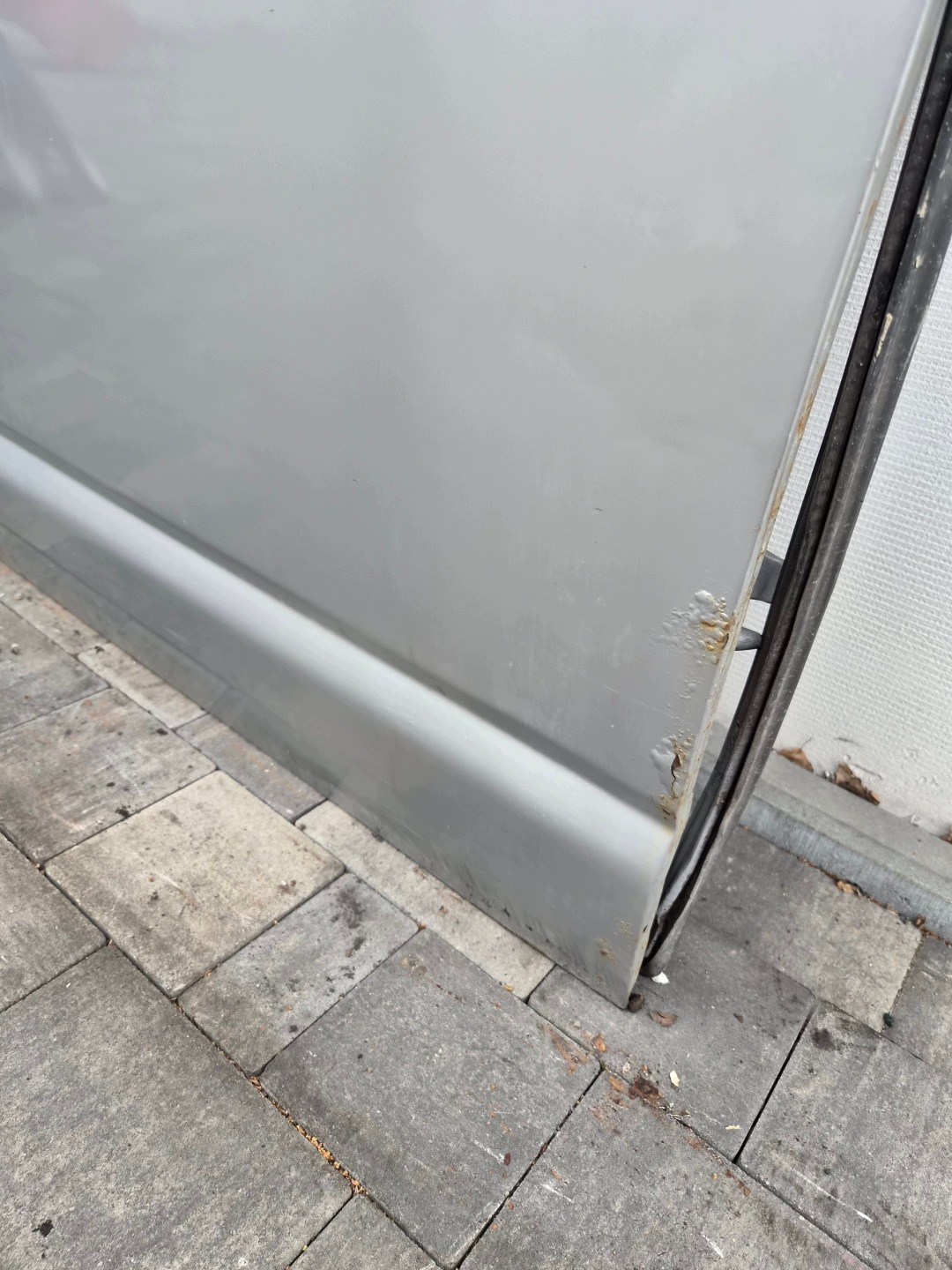 door sliding VW T5 T5 lift side right silver