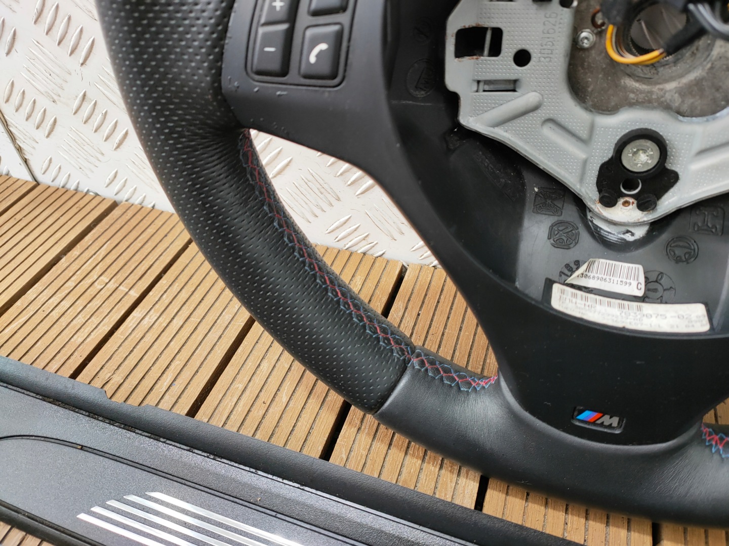 BMW E82 E88 LCI steering wheel, + knob + mouldings threshold running board m-packet 7839075