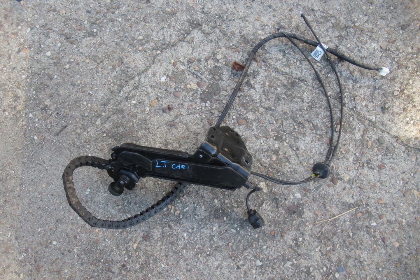 KIA CARNIVAL II 07R roll door left rear part