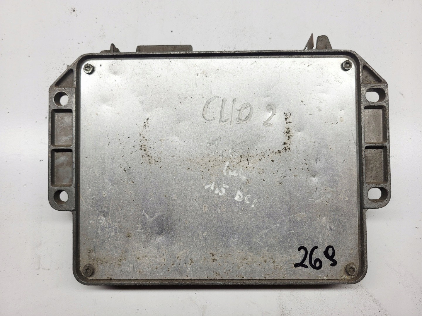 computer control unit of the engine RENAULT CLIO II 1.6B 7700112791 7700112763