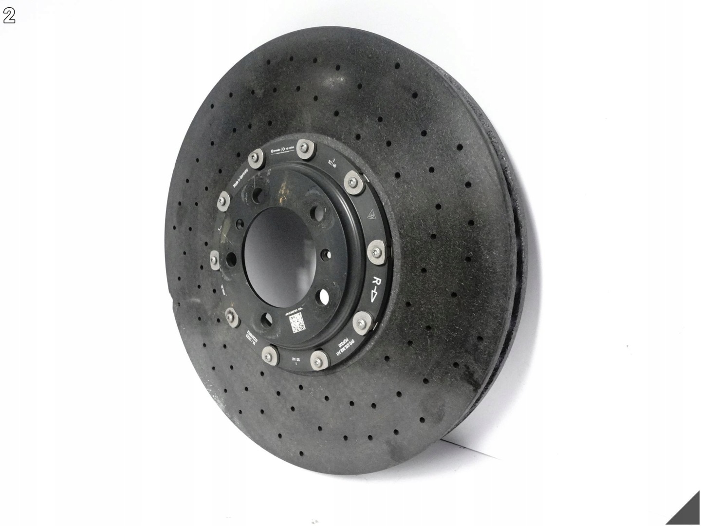 PORSCHE CAYENNE E3 9Y0 9Y3 PCCB disc CERAMICZNA CERAMIC right front