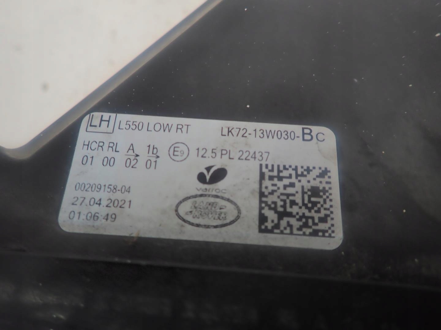 light left LAND ROVER DISCOVERY SPORT LIFT 19
