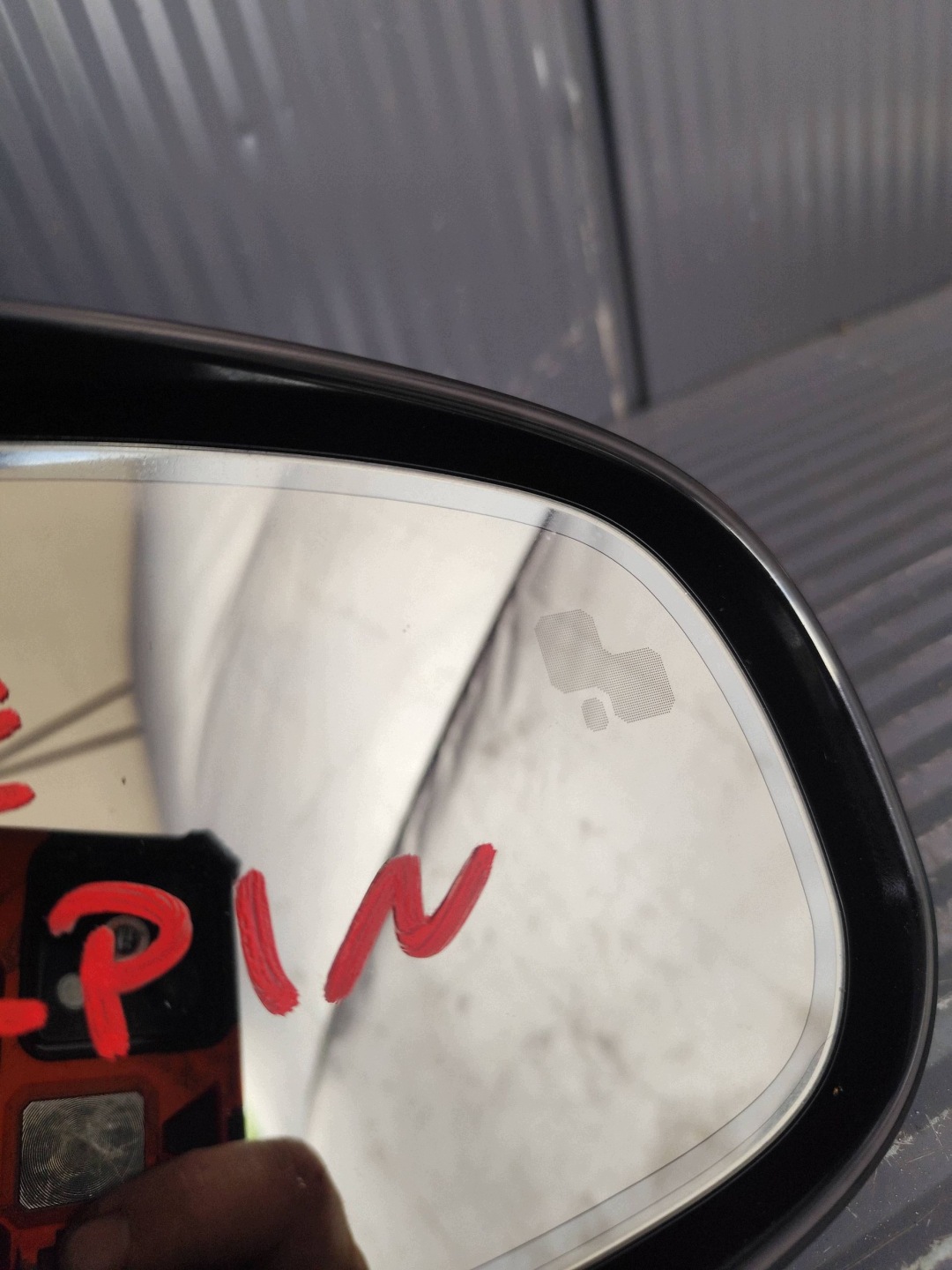 JAGUAR XE 760 mirror right 16 PIN