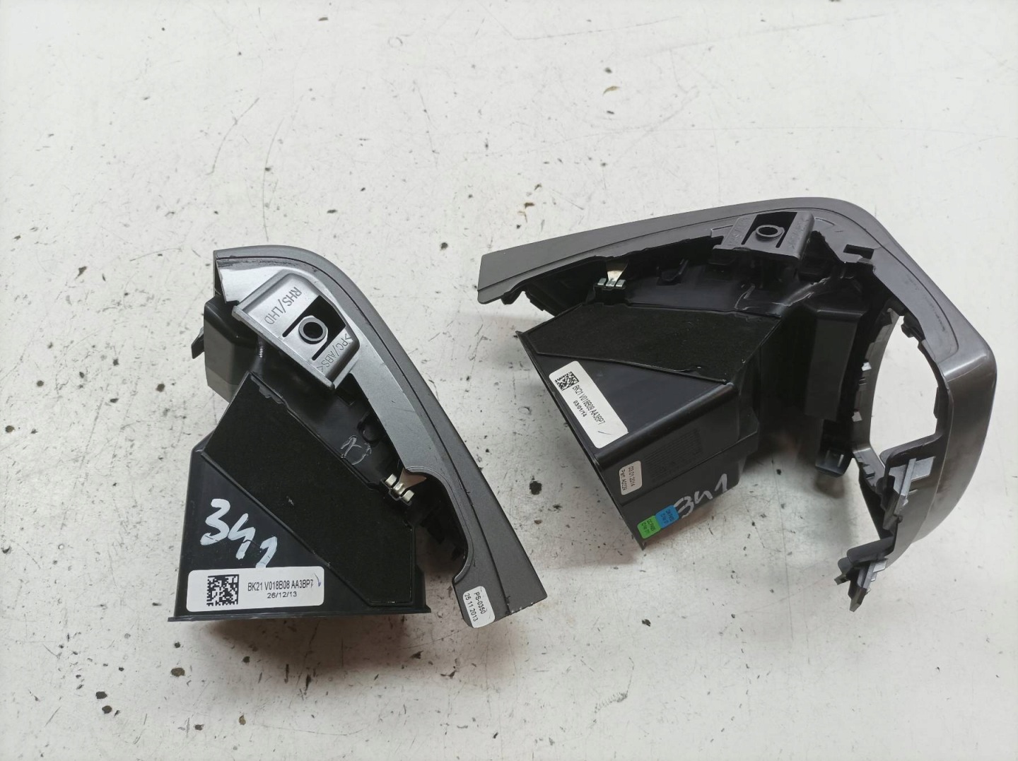 KRATKI air conditioning devices left right KOMPLET Ford Transit Custom and (2012- )