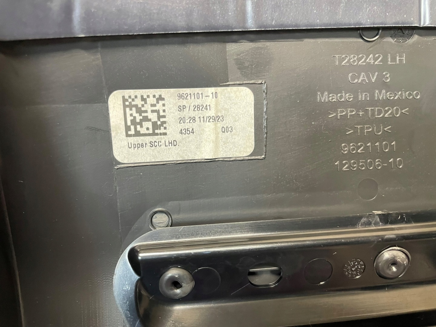 Blende Abdeckung der Lenksäule lenkrad BMW X5 G05 LCI