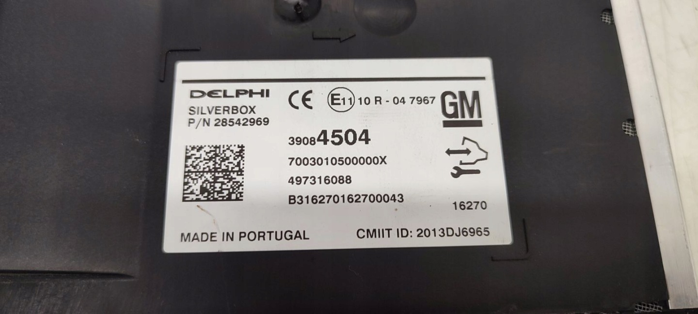 module radia control unit Opel Astra K