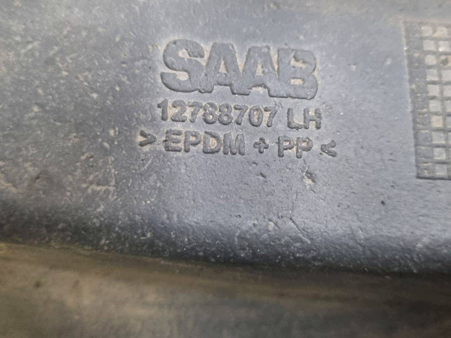 mudguard flaps rear part Saab 9-3 2 2006 12788707