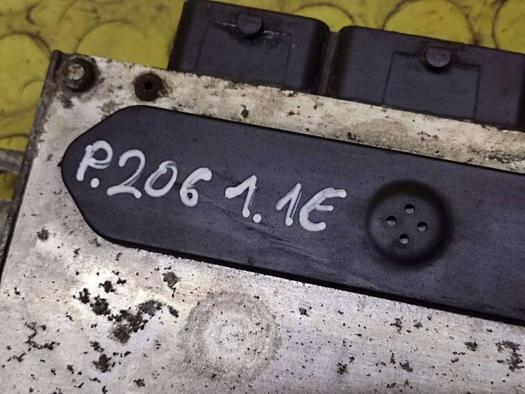 PEUGEOT 206 1.1 control unit of the engine 9648620880