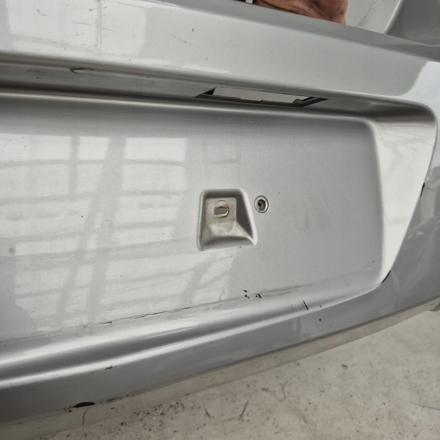OPEL ASTRA H III HB 04- stoßstange heck hinten
